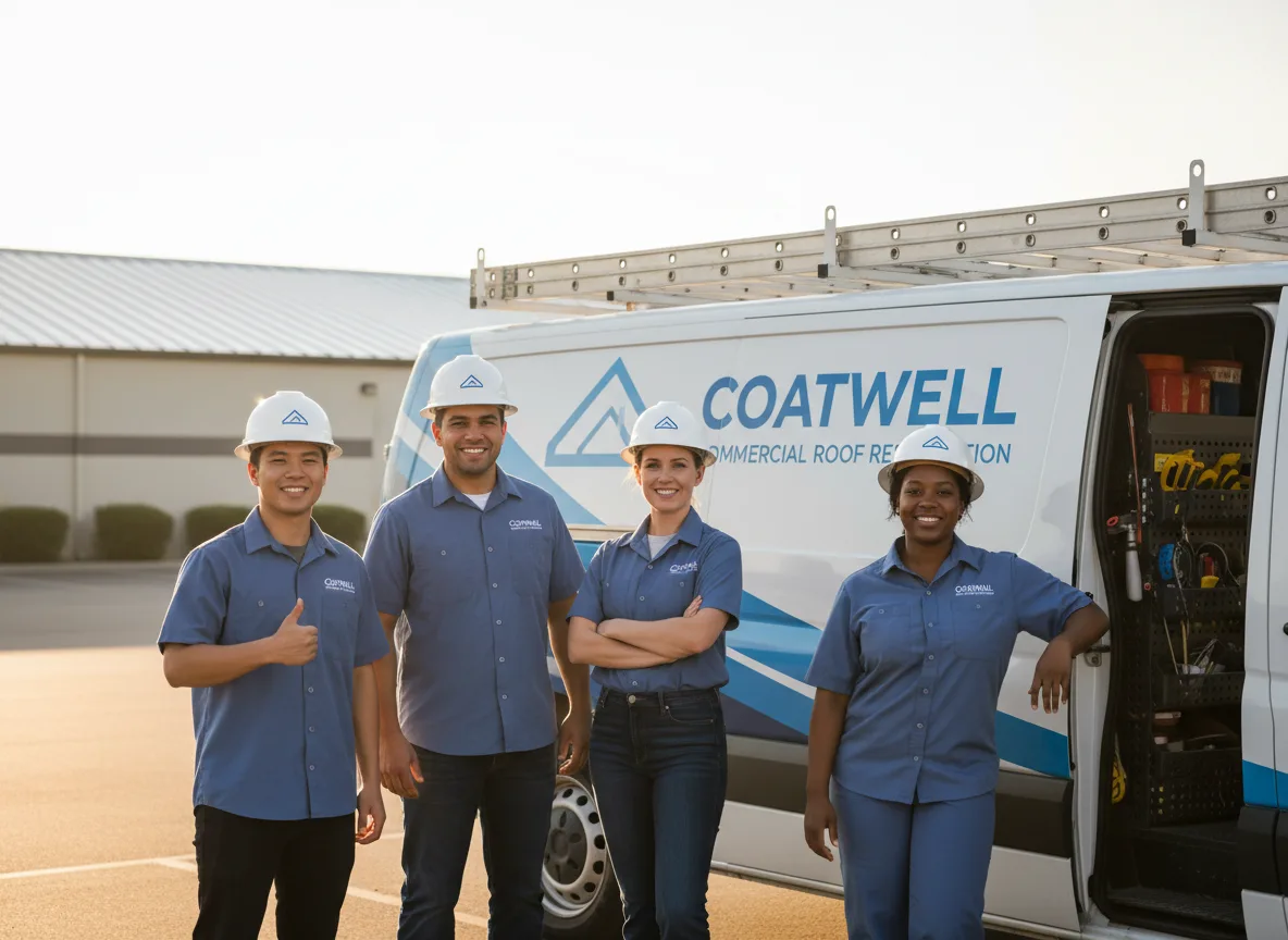 Commercial roof coating company in New Eagle, PA